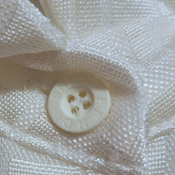 Vintage Fendi monogram sheer blouse - Picture 11 of 11